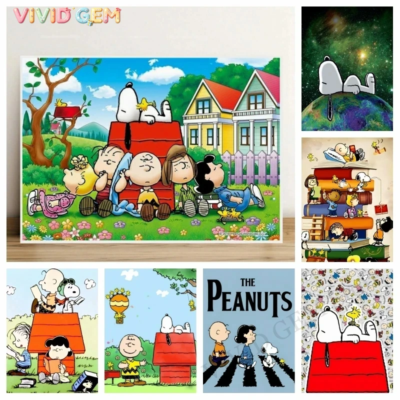 VIVID GEM 2026 New Cute Snoopy - đánh giá và giá Photo Mosaic Print