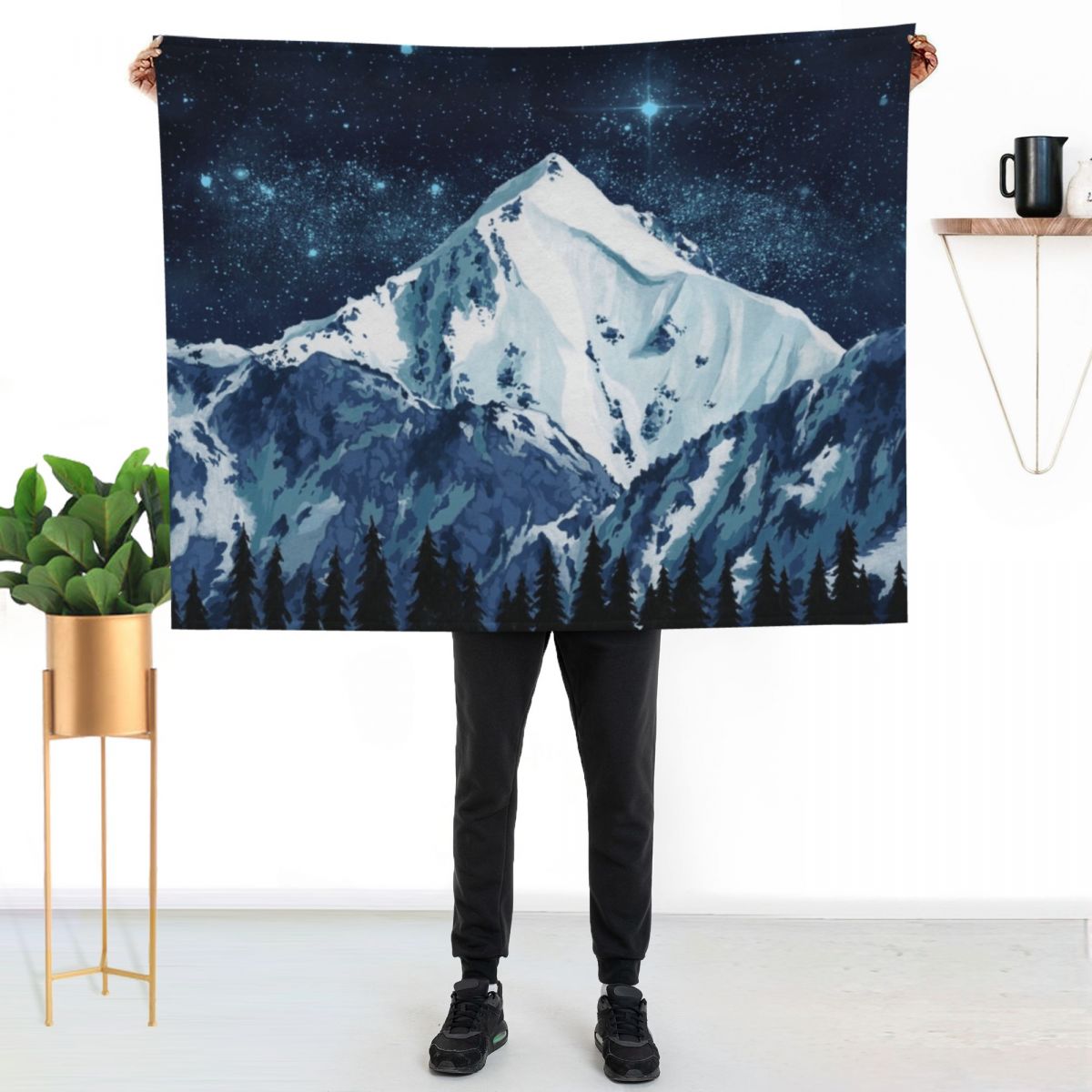 Alaska Night Sky 1 Throw Blank - đánh giá và giá Custom Night Sky