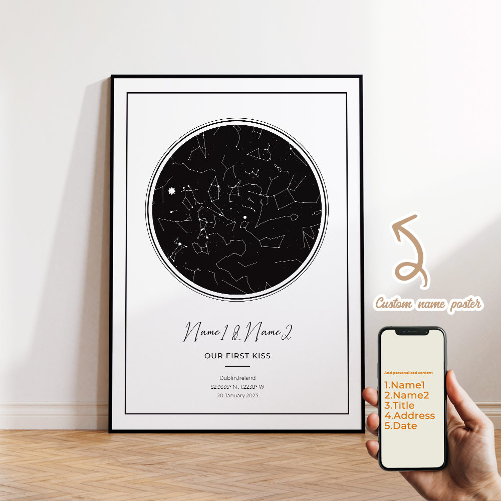 Modern Custom Personalized Nig - đánh giá và giá Custom Night Sky